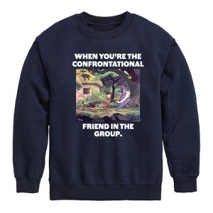 Boys' - Disney - The Sword And The Stone Graphic Long Sleeve Fleece Sweatshirt - 1 of 4