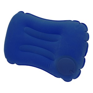 Unique Bargains Inflatable Travel Pillow Press to Inflate for Airplane Train Office - 1 of 4