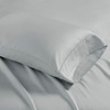 Elegant Fluffy Solid Cotton Sheet Set, All Season Bedding Set, Cozy Home Textile for Lux Bedroom Decor - 3 of 4