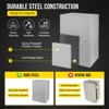 Garvee NEMA Weatherproof Electrical Box, NEMA 4X Enclosure with Lock & Mounting Plate, Steel Junction Box for Indoor/Outdoor - 3 of 4