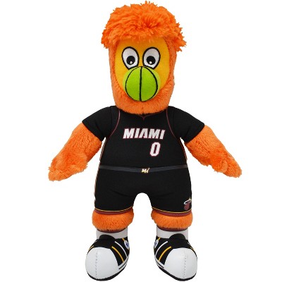 NBA Mascot 10" Plush Figure Miami Heat Burnie Red
