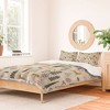 Marta Barragan Camarasa Deer Christmas forest Duvet Cover + Pillow Sham(s) - Deny Designs - 2 of 4