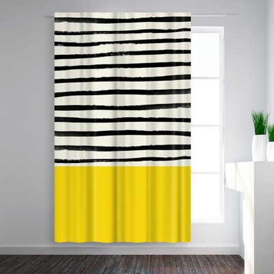 Americanflat Sunshine 2 by Leah Flores  Blackout Rod Pocket Single Curtain Panel 50x84