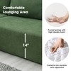 109" Upholstered Modular L-Shaped Sectional Sofa Set with Loveseat & Chaise, 2-Piece Free Combination - 4 of 4