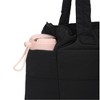 Hynes Eagle Travel  20L Puffy Tote-Black - 3 of 4