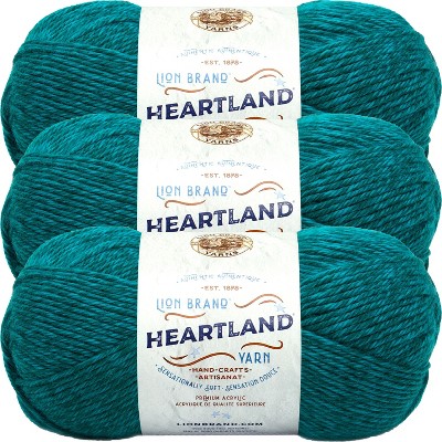 3 Pack) Lion Brand Wool-ease Thick & Quick Yarn - Barley : Target