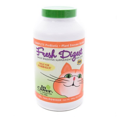 InClover Fresh Digest Daily Digestive Aid Powder for Cats - Natural - 10.5oz
