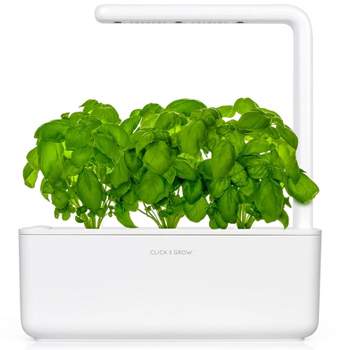 Click & Grow Smart Garden 3 Indoor Gardening System with Grow Light and 3 Plant Pods