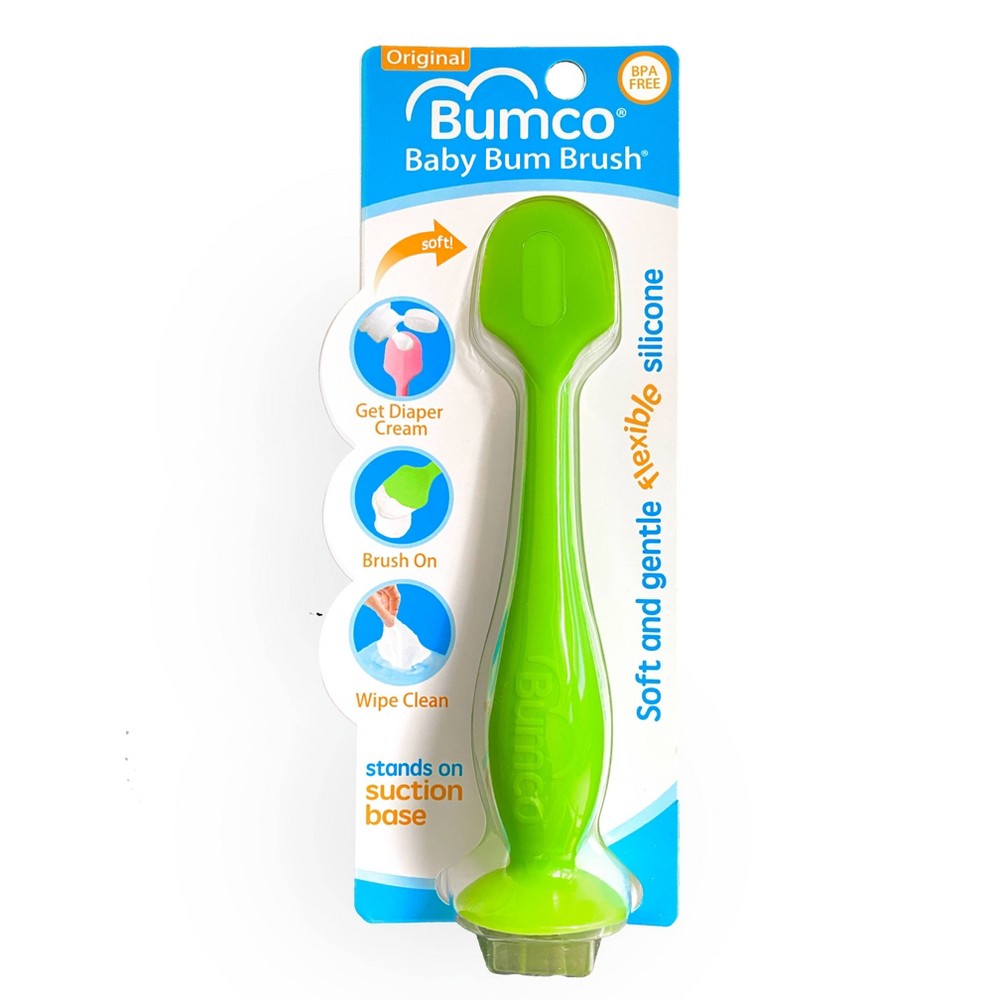Photos - Makeup Brush / Sponge Baby Bum Brush Diaper Cream Brush - Green Full Size