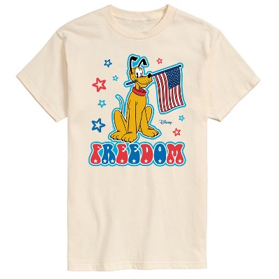 Men's - Disney - Pluto USA Flag Short Sleeve Graphic T-Shirt