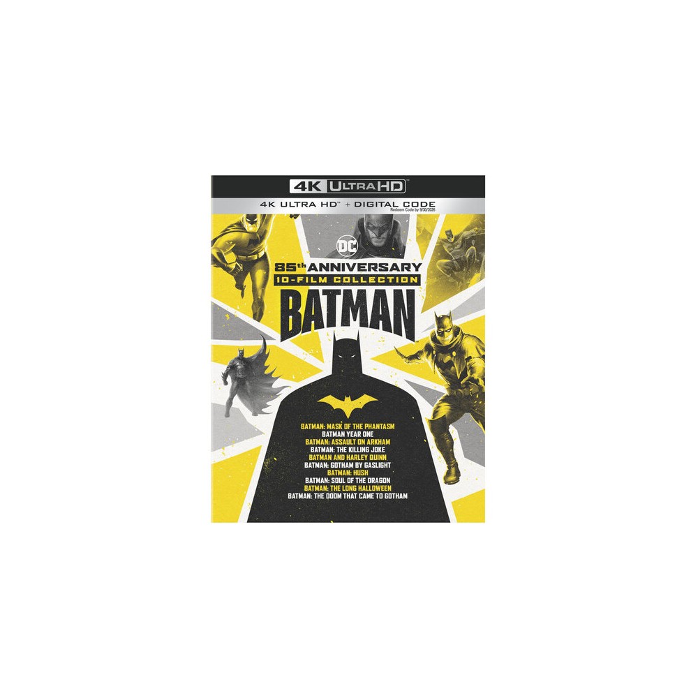 Batman: 85th Anniversary 10-Film Collection (4K/UHD)