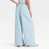 Women's High-Rise Drawstring Wide Leg Relaxed Fit Beach Pants - Universal Thread™ - 2 of 3