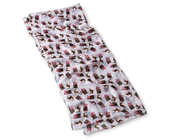 Women's Santa Stuck in Chimney Scarf - Manhattan Scarf Co.