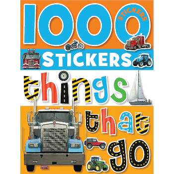 1000 Stickers: Things That Go - by  Make Believe Ideas (Mixed Media Product)