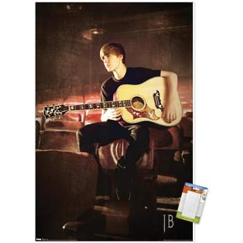 Trends International Justin Bieber - Guitar Unframed Wall Poster Prints