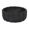 Sagebrook Home Sagebrook Home Elegant Decorative Bowl, Textured Variant, Classic Matte Black, Ideal for Modern Home Decor - 2 of 4