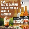 Syruvia Coffee Flavors Variety Pack: Salted Caramel, Vanilla, French Vanilla & Hazelnut 25.4 fl oz Syrup - 3 of 4