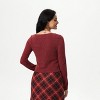 Women's Knit Button-Front Cardigan - Wild Fable™ Dark Red - 2 of 4