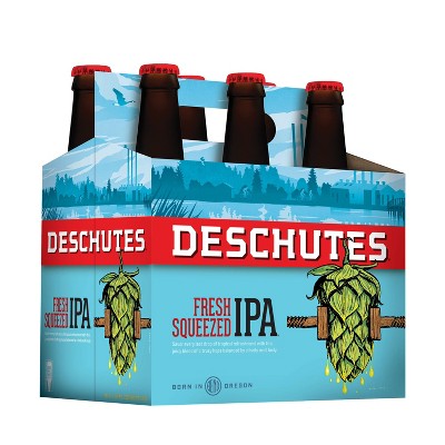 Deschutes Fresh Squeezed IPA Beer - 6pk/12 fl oz Bottles