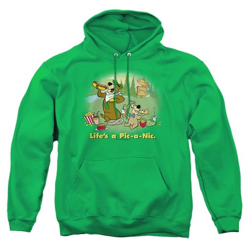 Yogi Bear Lifes A Pic-A-Nic Adult Pull-Over Hoodie - image 1 of 4