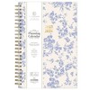 The Everygirl Weekly/Monthly Wirebound Planner 5x8 Printed Floren Blue - 3 of 4