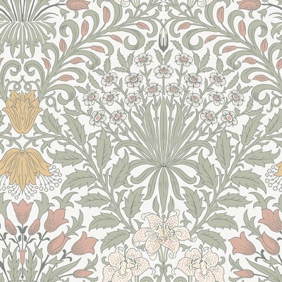 William Morris Garden Soft Sage Wallpaper