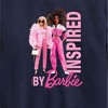 Boys' - Barbie - Inspired By Barbie Graphic Long Sleeve Fleece Sweatshirt - 2 of 4