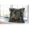 Signare USA William Morris Tree of Life Blue Pillowcase/ Cushion cover 18 x 18 inch - 2 of 2