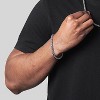 Crucible Men's Franco Chain Stainless Steel Bracelet - 3 of 4