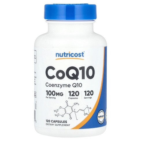 Nutricost CoQ10, 100 mg, 120 Capsules - image 1 of 2