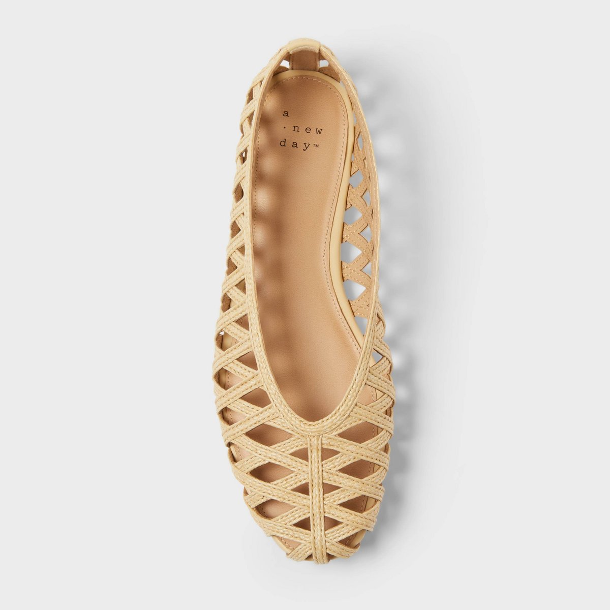 Обувь A New Day Women’s Pilar Flats with Memory Foam Insole - A New Day™ Natural 8 — фото 3