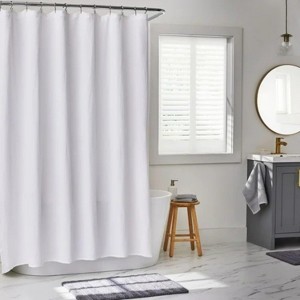 LunaLulinlk Gauze Shower Curtain - 1 of 3