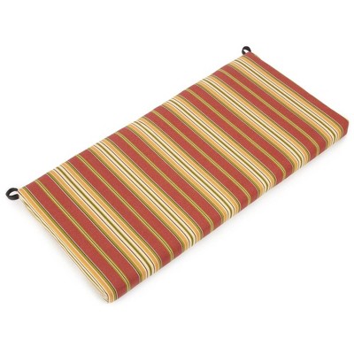 Blazing Needles, 40-inch by 19-inch Outdoor Spun Polyester Loveseat Cushion