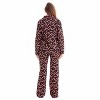 #FollowMe Printed Flannel Button-Front PJ Pant Set  Classic, Cozy Sleepwear - 3 of 3