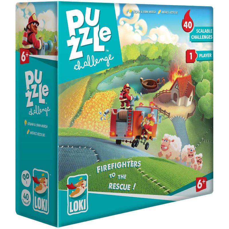 Puzzle Challenge: Firefighters to the rescue Game, 1 of 14