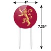 Game Of Thrones Lanister Sigil Acrylic Cake Topper - 2 of 4