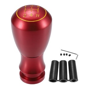 Unique Bargains Car Truck 5 Speed Gear Shift Knob Universal 3.54" - 1 of 4
