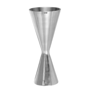 Unique Bargains Multifunction Stainless Steel Cocktail Jigger with Measurement - 1 of 4