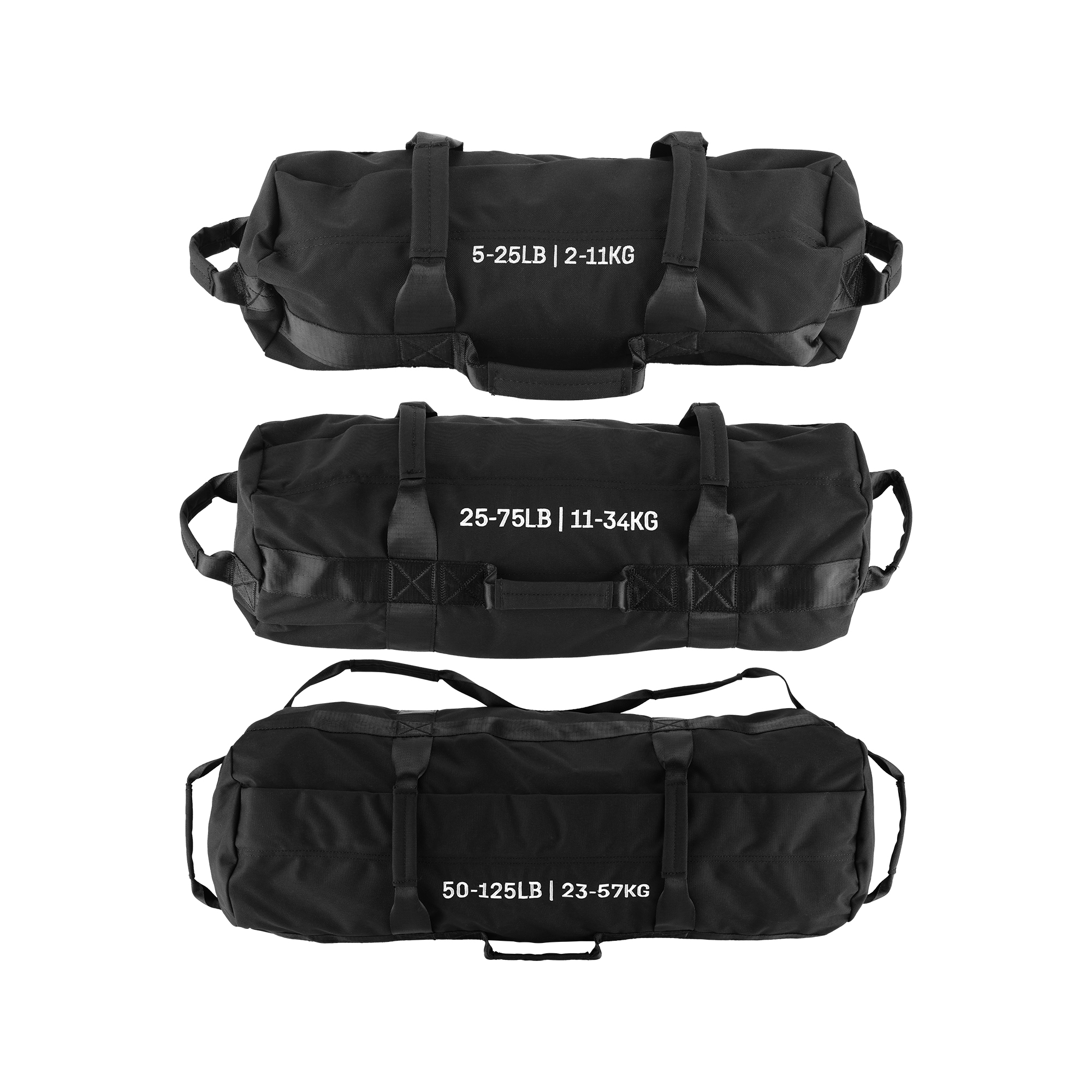 Workout Sandbag Unfilled - 5-200 LBS Heavy Duty Fitness Sandbag for Strength Training, Core & Full-Body Exercises | Adjustable Weight Home Gym