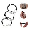 Unique Bargains Elegant Bracelet Scrunchies Hair Elastic Band 3 Pcs - 3 of 4
