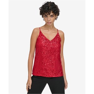 Calvin Klein Womens Sequin Camisole Cami Tank Top - 1 of 1