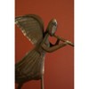 Rustic Angel Weathervane Set – 25.5 Inch Metal Christmas Sculptures by Kalalou - 3 of 3
