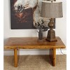 Contemporary Wood Rectangle Coffee Table Brown - Olivia & May - 2 of 4