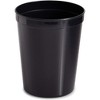 Juvale 16 Pack 16 oz Reusable Stadium Cups, Plastic Tumblers for Party, Black - 3 of 4