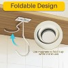 LunaLulinlk 2-Pack Self Adhesive Banana Hook, Metal Banana Hanger Hook,Under Cabinet Hook For Bananas Or Kitchen Items Silver - 2 of 4