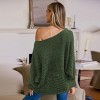 Women's Chic Soft Ribbed Knit Pullover with Batwing Sleeves Sweater - Cupshe - 2 of 4
