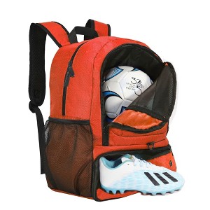 Generic Soccer Bag, Basketball Backpack, Sports Equipment Bag with Shoes Compartment - 1 of 4