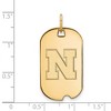Black Bow Jewelry 14k Yellow Gold Nebraska Cornhuskers NCAA Pendant - 2 of 3