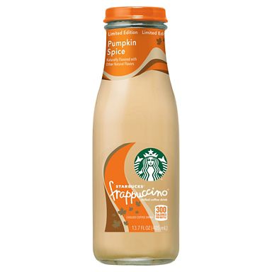 Starbucks Frappuccino Pumpkin Spice - 13.7 fl oz Glass Bottle