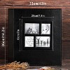 Attop Photo Album 4x6 500 Pockets Photo, Extra Large Capacity Family Wedding Picture Albums Holds 500 Horizontal and Vertical Photos Black - 4 of 4